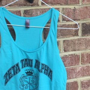 Zta zeta tau alpha crest tank
